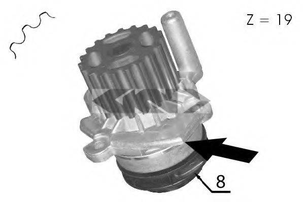 SPIDAN 91499 Водяний насос