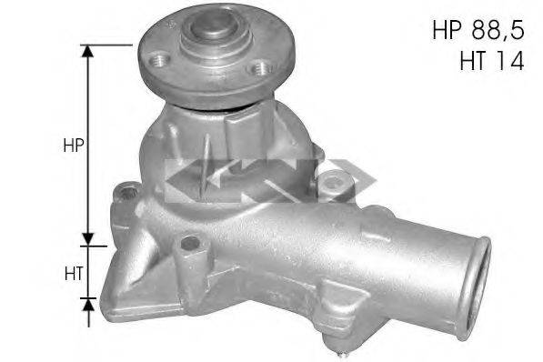 SPIDAN 60140 Водяний насос