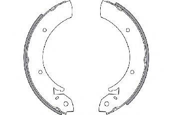 SPIDAN 30289 Комплект гальмівних колодок