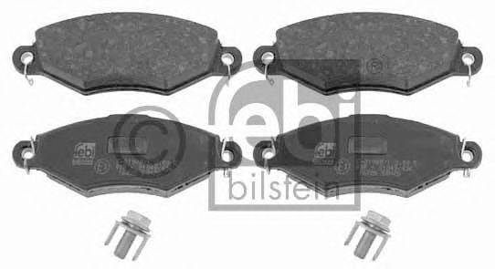 FEBI BILSTEIN 16226 Комплект гальмівних колодок, дискове гальмо