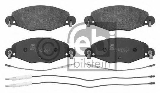 FEBI BILSTEIN 16419 Комплект гальмівних колодок, дискове гальмо