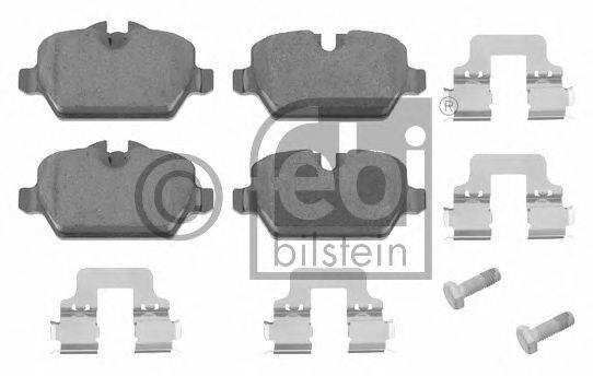 FEBI BILSTEIN 16560 Комплект гальмівних колодок, дискове гальмо