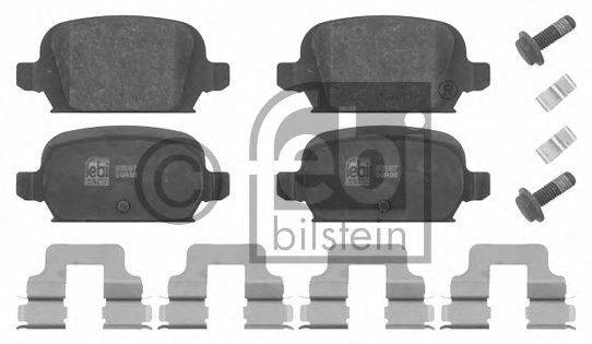 FEBI BILSTEIN 16626 Комплект гальмівних колодок, дискове гальмо