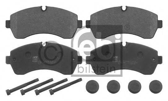 FEBI BILSTEIN 16753 Комплект гальмівних колодок, дискове гальмо