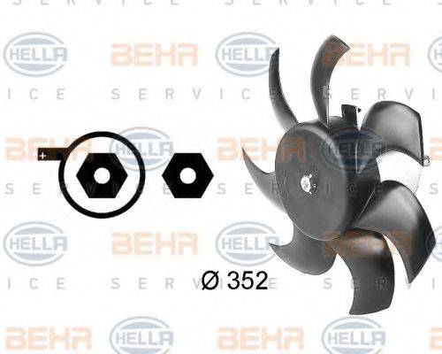 BEHR HELLA SERVICE 8EW009144301 Вентилятор, охолодження двигуна