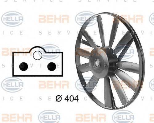 BEHR HELLA SERVICE 8EW009144711 Вентилятор, охолодження двигуна