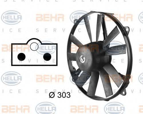 BEHR HELLA SERVICE 8EW009144751 Вентилятор, охолодження двигуна