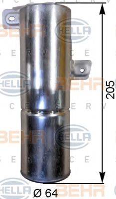 BEHR HELLA SERVICE 8FT351193261 Осушувач, кондиціонер