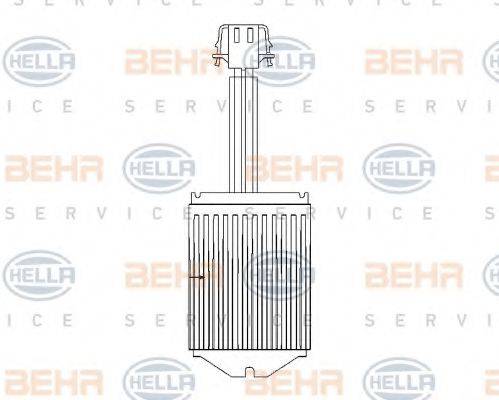 BEHR HELLA SERVICE 5HL351321291 Регулятор, вентилятор салону