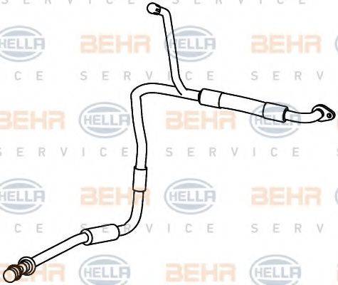 BEHR HELLA SERVICE 9GS351337691 Трубопровід високого/низкого тиску, кондиціонер