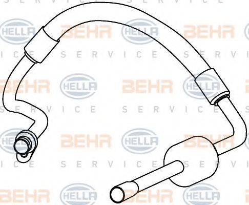 BEHR HELLA SERVICE 9GS351337751 Трубопровід низького тиску, кондиціонер