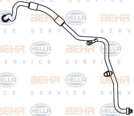 BEHR HELLA SERVICE 9GS351338081 Трубопровід високого/низкого тиску, кондиціонер