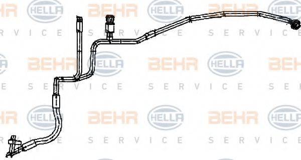 BEHR HELLA SERVICE 9GS351338261 Трубопровід високого тиску, кондиціонер