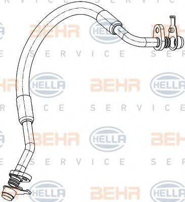 BEHR HELLA SERVICE 9GS351338671 Трубопровід високого тиску, кондиціонер