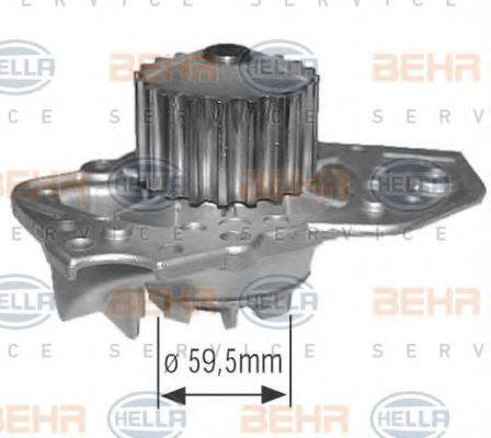 BEHR HELLA SERVICE 8MP376802444 Водяний насос