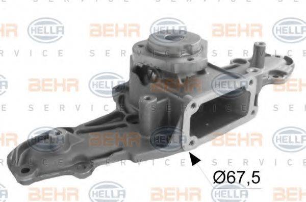 BEHR HELLA SERVICE 8MP376810124 Водяний насос