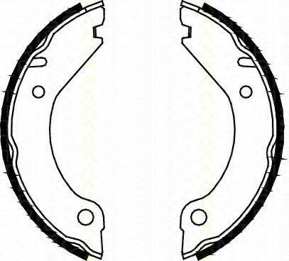 TRISCAN 810027277 Комплект гальмівних колодок, стоянкова гальмівна система