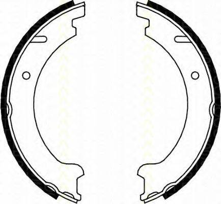 TRISCAN 810027506 Комплект гальмівних колодок, стоянкова гальмівна система