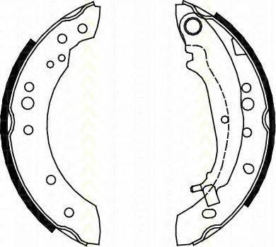 TRISCAN 810042020 Комплект гальмівних колодок