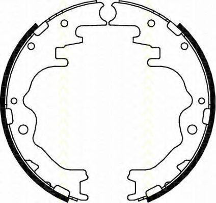 TRISCAN 810050526 Комплект гальмівних колодок