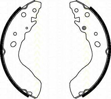 TRISCAN 810069584 Комплект гальмівних колодок