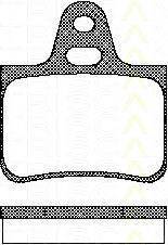 TRISCAN 811038781 Комплект гальмівних колодок, дискове гальмо