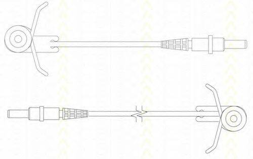TRISCAN 811510004 Сигналізатор, знос гальмівних колодок