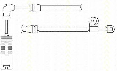 TRISCAN 811511030 Сигналізатор, знос гальмівних колодок