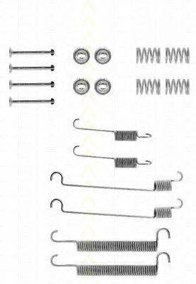 TRISCAN 8105102266 Комплектуючі, гальмівна колодка