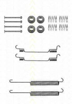 TRISCAN 8105102592 Комплектуючі, гальмівна колодка