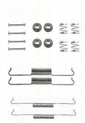 TRISCAN 8105292286 Комплектуючі, гальмівна колодка