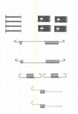 TRISCAN 8105432006 Комплектуючі, гальмівна колодка