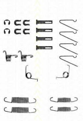 TRISCAN 8105672568 Комплектуючі, гальмівна колодка
