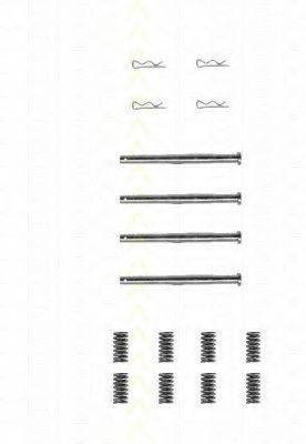 TRISCAN 8105701435 Комплектуючі, колодки дискового гальма