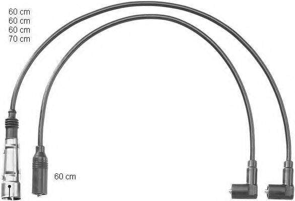 BERU PRO1149 Комплект дротів запалювання