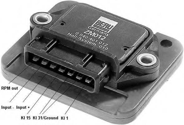BERU ZM012 Комутатор, система запалювання