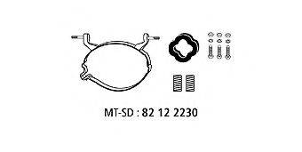 HJS 82122230 Монтажний комплект, система випуску