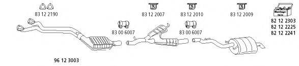 HJS BMW263 Система випуску ОГ