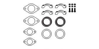 HJS 82111028 Монтажний комплект, глушник