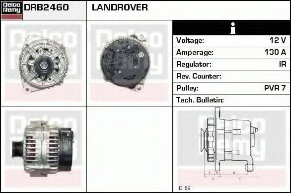 DELCO REMY DRB2460 Генератор