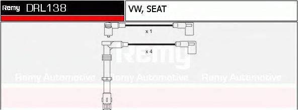 DELCO REMY DRL138 Комплект дротів запалювання