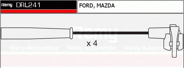 DELCO REMY DRL241 Комплект дротів запалювання