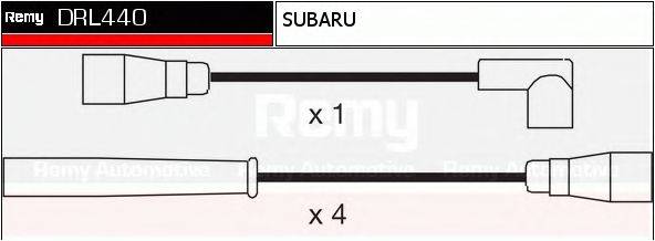 DELCO REMY DRL440 Комплект дротів запалювання