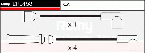 DELCO REMY DRL453 Комплект дротів запалювання