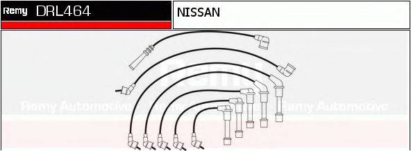 DELCO REMY DRL464 Комплект дротів запалювання