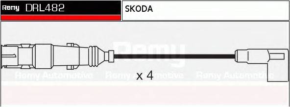 DELCO REMY DRL482 Комплект дротів запалювання