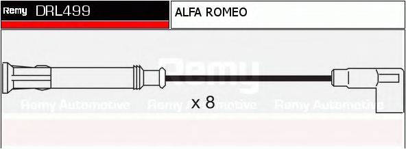 DELCO REMY DRL499 Комплект дротів запалювання