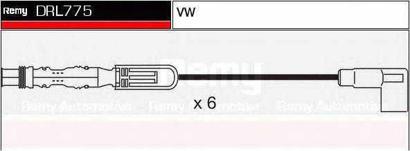 DELCO REMY DRL775 Комплект дротів запалювання