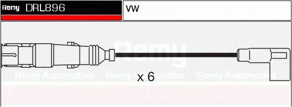 DELCO REMY DRL896 Комплект дротів запалювання