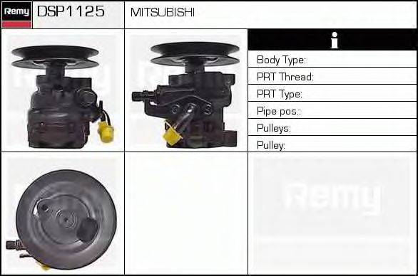 DELCO REMY DSP1125 Гідравлічний насос, кермо